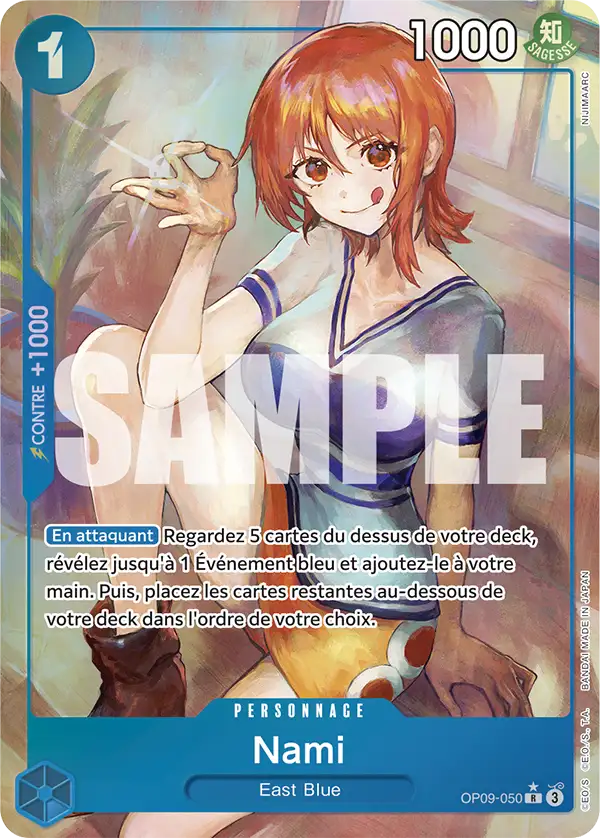 Nami - East Blue OP09-050 R