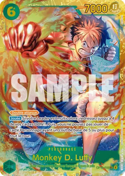 Monkey D. Luffy OP13-118 SEC One Piece TCG Français