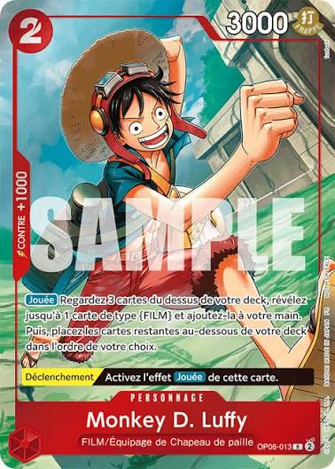 Monkey D. Luffy OP05-013 One Piece TCG Français