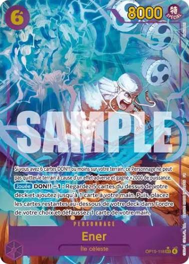 Ener - Île Céleste OP15-118 SEC One Piece TCG Français