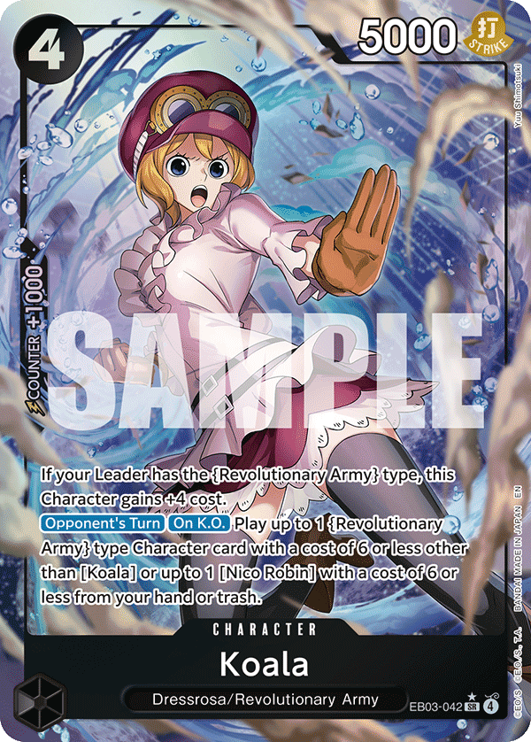 Koala - Dressrosa/Revolutionary Army EB03-042 SR EN