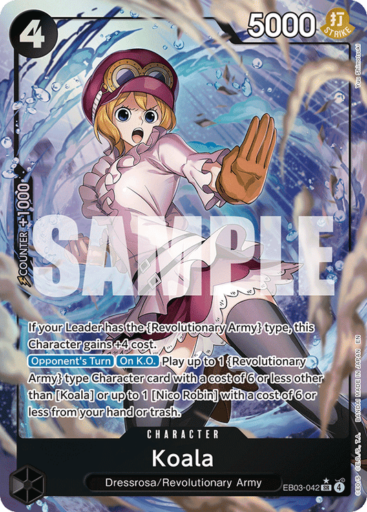 Koala - Dressrosa/Revolutionary Army EB03-042 SR EN