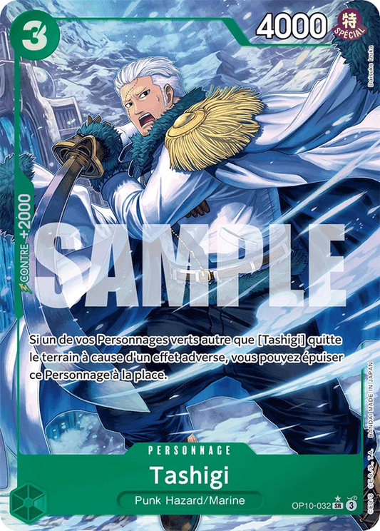 Tashigi - Punk Hazard/Marine OP10-032 SR