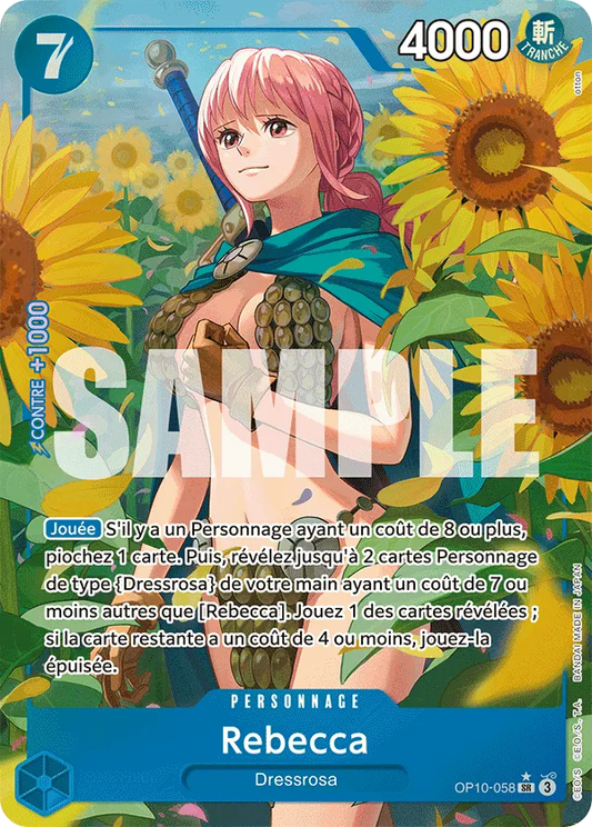 Rebecca - Dressrosa OP10-058 SR