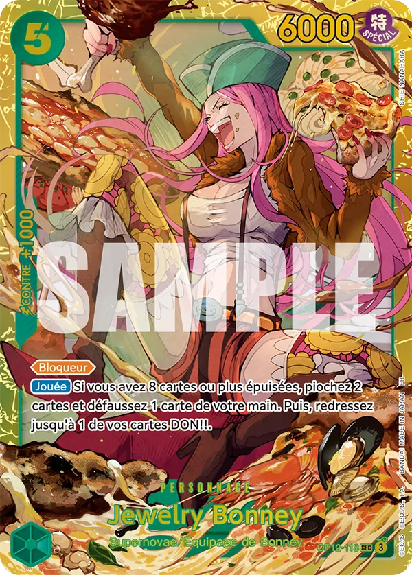 Jewelry Bonney - Supernovae/Équipage de Bonney OP12-118 SEC