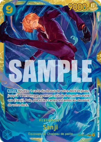 Sanji OP06-119 SEC One Piece TCG Français