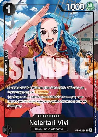 Nefertari Vivi OP05-086 One Piece TCG Français