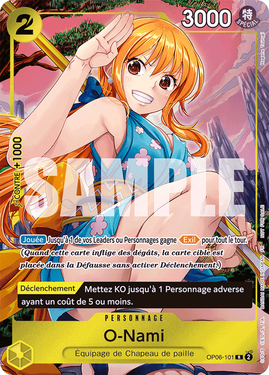 O-Nami - Équipage de Chapeau de Paille OP06-101